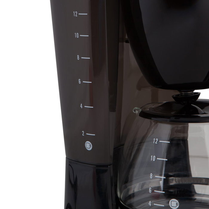 Orbegozo CG 4060N Cafetera de Goteo 12 Tazas Negra